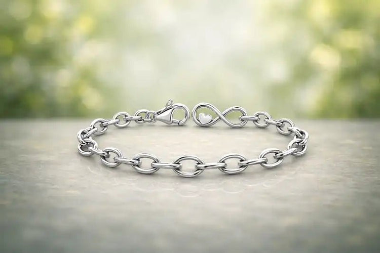 Charm-Armbänder Silber in verschiedenen Längen
