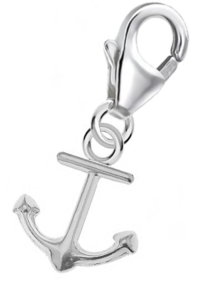 Anker Charm Silber 925 – maritimer Ozean Schmuck Bild 1