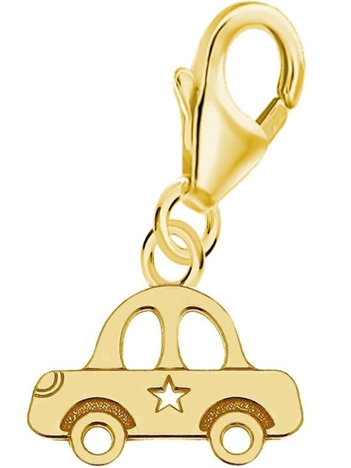 Auto Charm vergoldet 925 Silber – Geschenkidee Fahrzeugr Bild 1