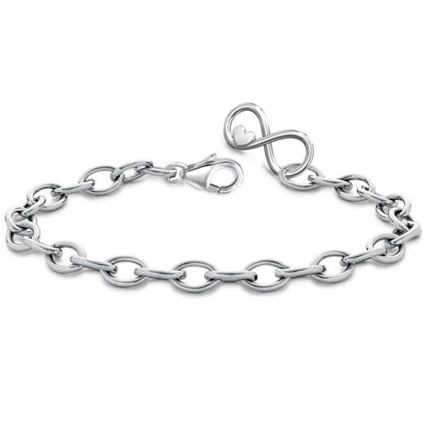 Bettelarmband Silber 925 – Unendlichkeit Armband für Charms Bild 2