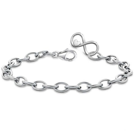 Bettelarmband Silber 925 – Unendlichkeit Armband für Charms Bild 2