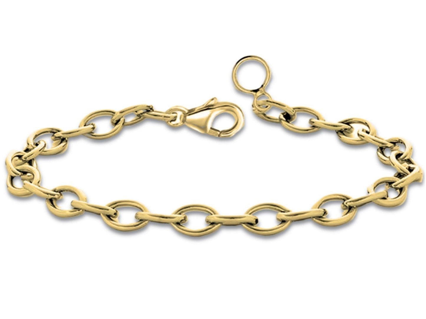 Kinder Bettelarmband vergoldet 925 Silber für Charms Anhänger Bild 1