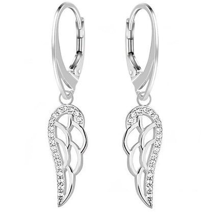 Engelsflügel Ohrhänger 925 Silber – filigranBild 1