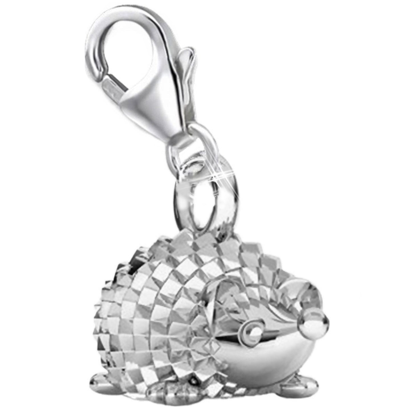 Igel Charm vergoldet 925 Silber – Tier Schmuck für Armbänder Bild 1