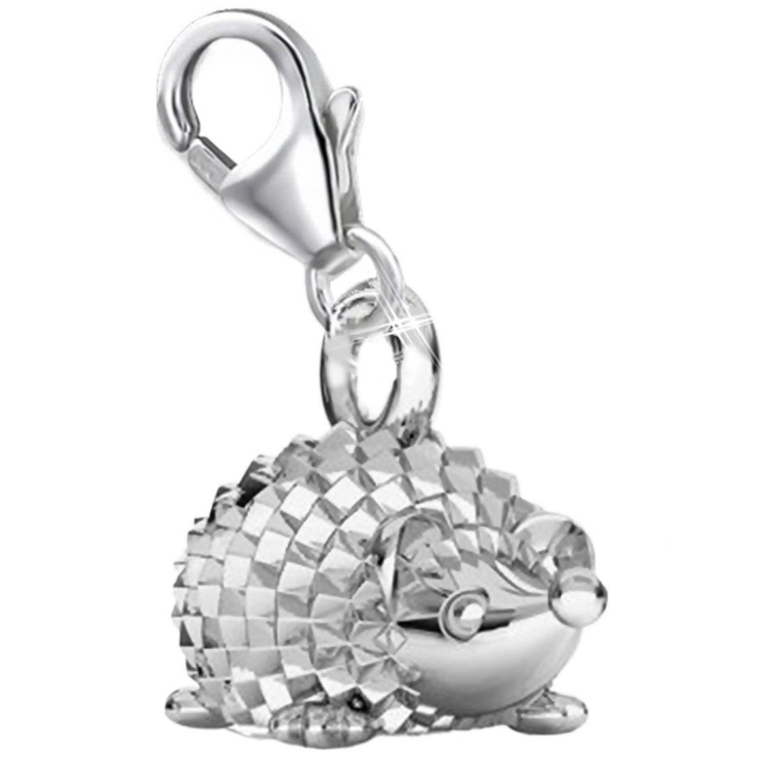 Igel Charm vergoldet 925 Silber – Tier Schmuck für Armbänder Bild 1