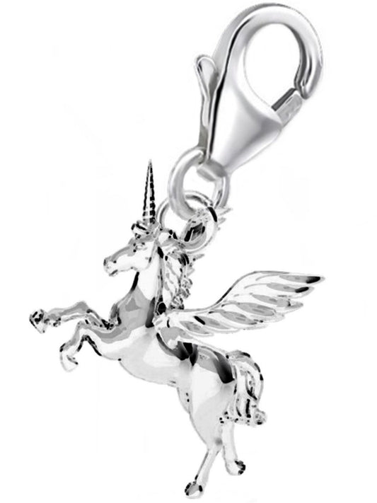 Pegasus Einhorn Charm 925 Silber für Bettelarmband Schmuck Bild 1