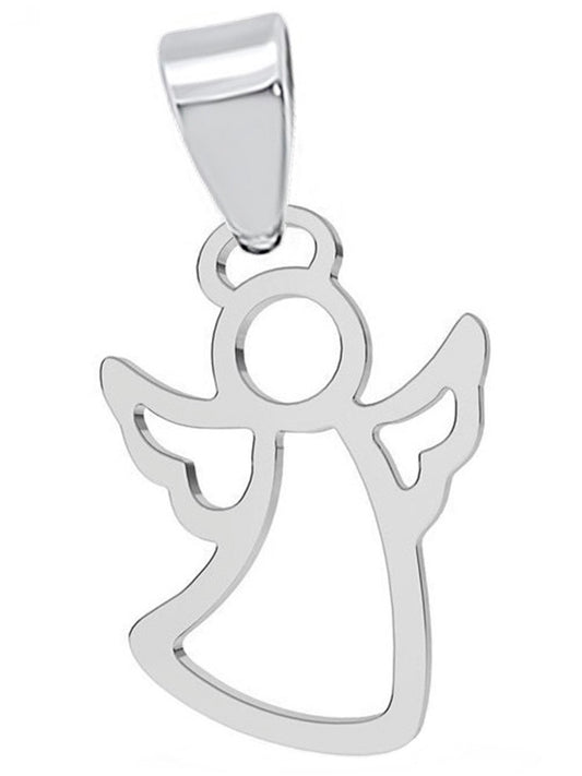 Schutzengel Silberanhänger aus 925 Silber Anhänger ohne Kette Bild 1