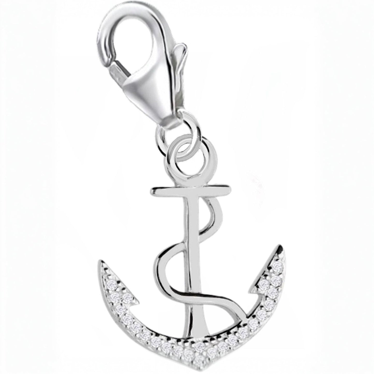 Anker Charm Silber 925 – Meer Ozean Anhänger für Armband Bild 1