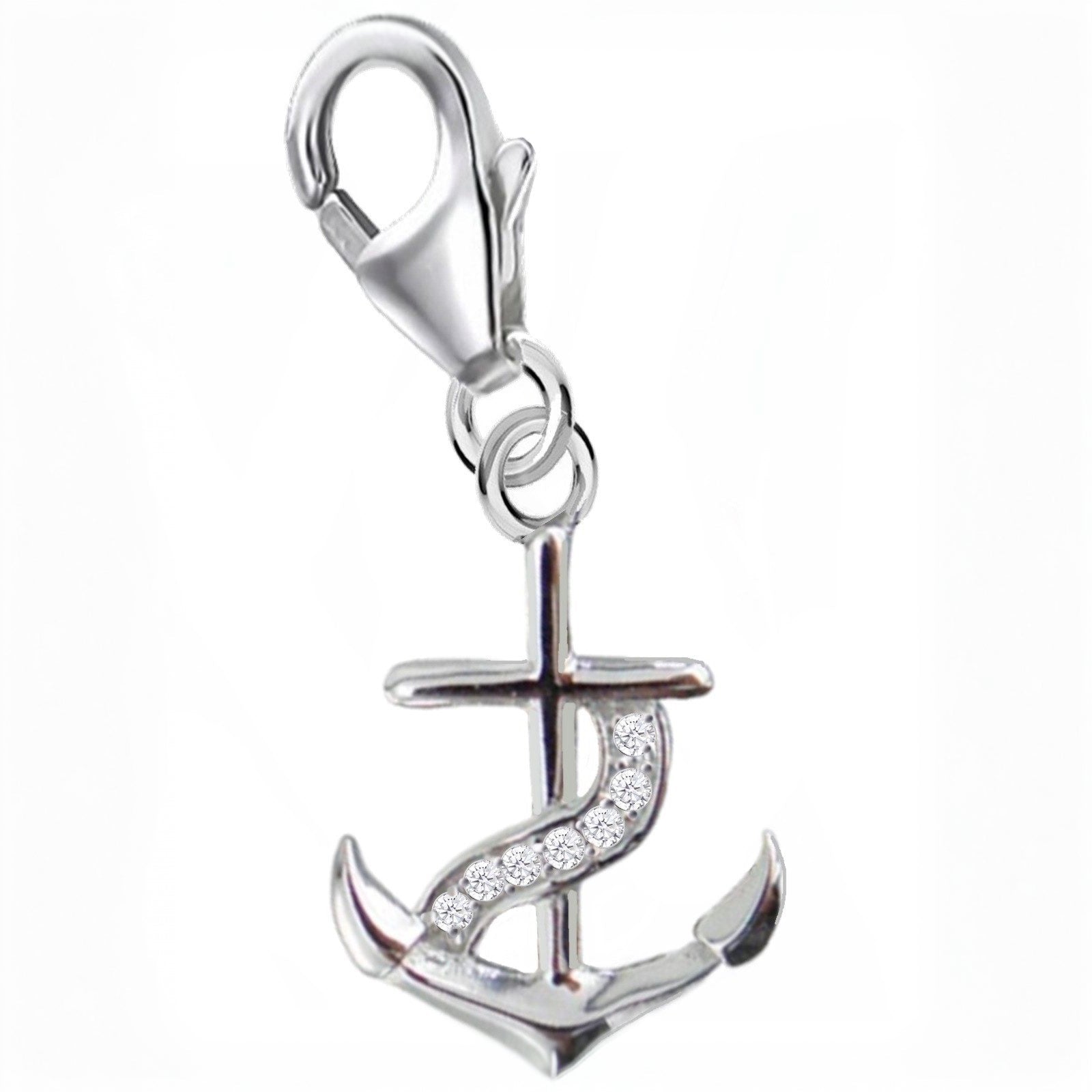 Anker Charm Silber 925 – maritime Armband Anhänger Geschenk Bild 1