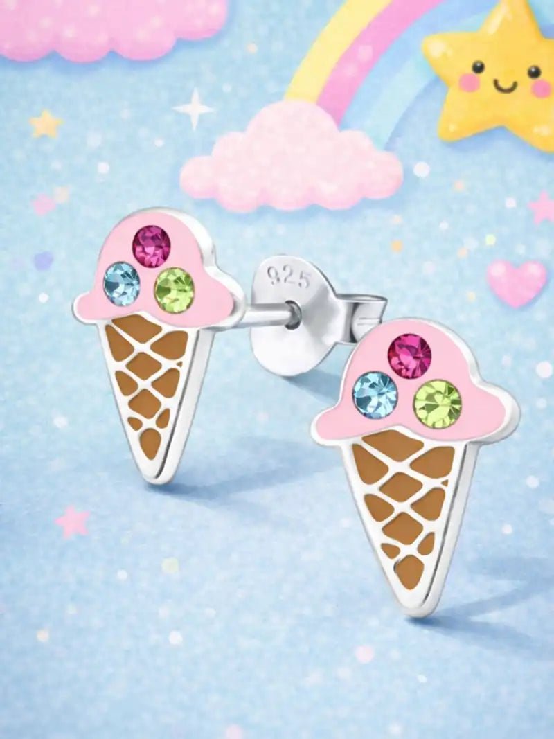 Eis Kinder Ohrstecker, 3138 Bild 2