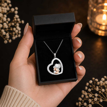 Elefant Halskette in meiner Premium Schmuckgeschenkbox 17
