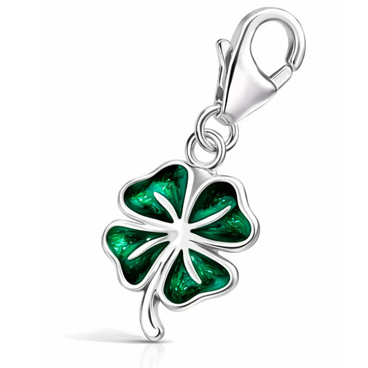 Kleeblatt Charm Grün, 10739 Bild 1