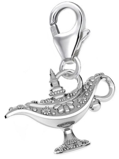 Wunderlampe Charm 925 Silber - Zauber Anhänger Bild 1