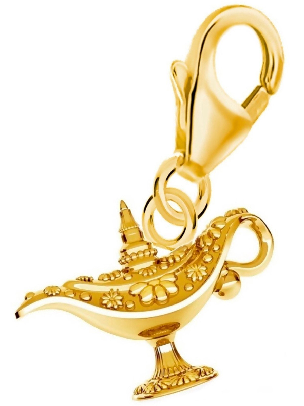 Wunderlampe Charm vergoldet – märchenhafter Schmuck Bild 1
